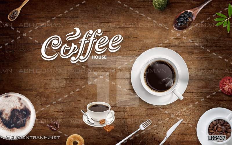 Tranh dán tường Quán  Cafe - Kết quả tìm kiếm tranh tường