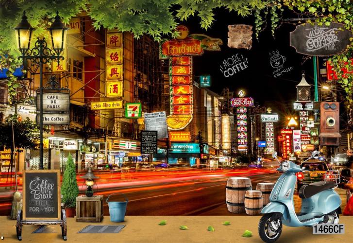  Tranh dán tường CAFE Phố Xưa - Kết quả tìm kiếm tranh tường