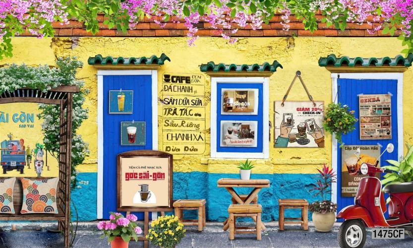  Tranh dán tường CAFE Phố Xưa - Kết quả tìm kiếm tranh tường