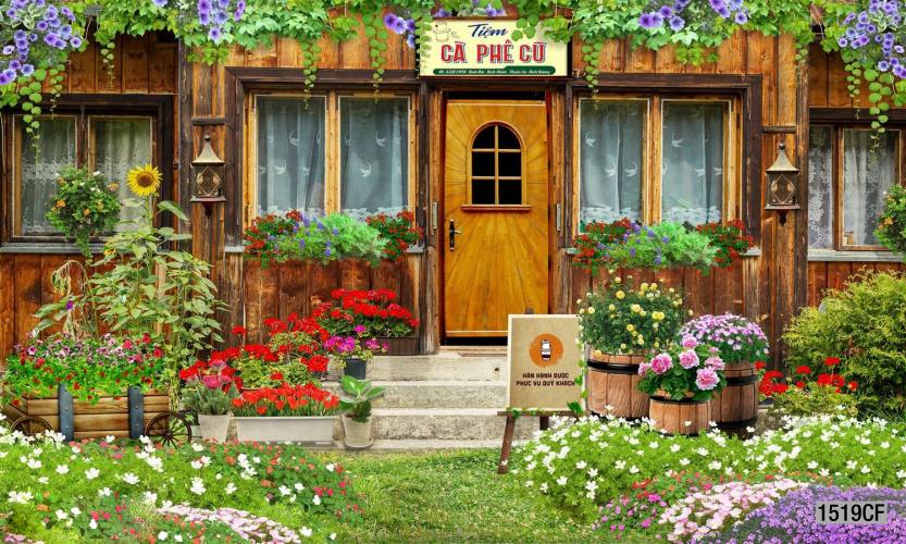 Tranh dán tường CAFE Phố Xưa - Kết quả tìm kiếm tranh tường