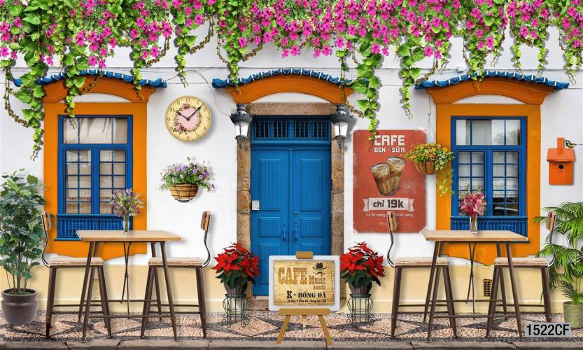 Tranh dán tường CAFE Phố Xưa - Kết quả tìm kiếm tranh tường