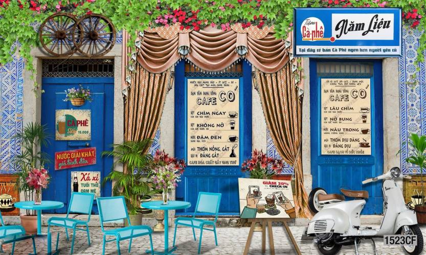 Tranh dán tường CAFE Phố Xưa - Kết quả tìm kiếm tranh tường