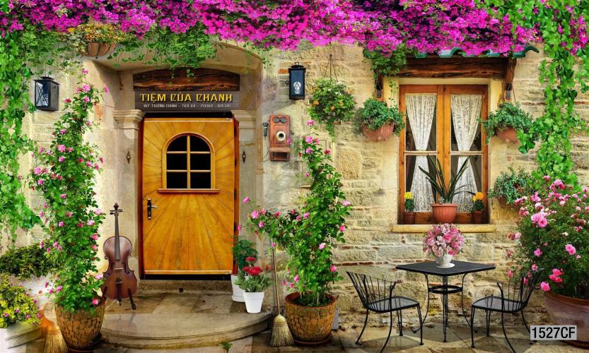 Tranh dán tường CAFE Phố Xưa - Kết quả tìm kiếm tranh tường