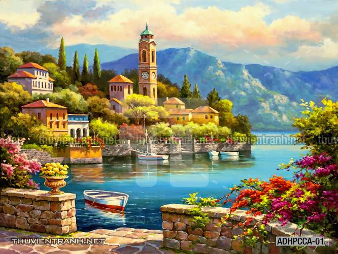  Phong cảnh Châu âu, Tranh vẽ Phong Cảnh Châu Âu - Kết quả tìm kiếm tranh tường