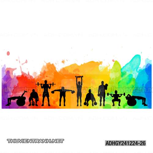 Tranh dán tường Phòng tập Gym - Kết quả tìm kiếm tranh tường