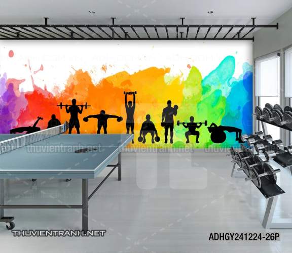 Tranh dán tường Phòng tập Gym - Kết quả tìm kiếm tranh tường