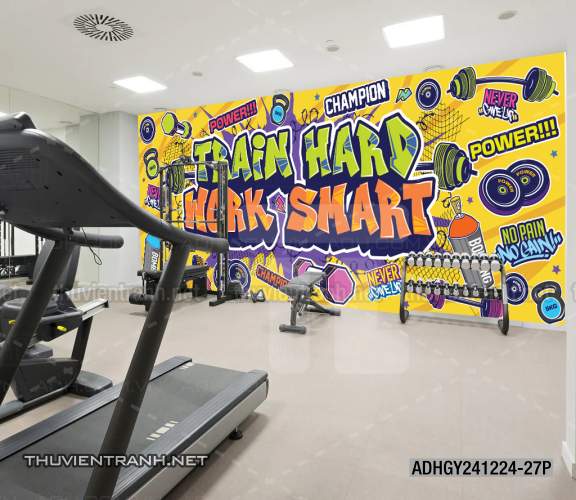 Tranh dán tường Phòng tập Gym - Kết quả tìm kiếm tranh tường