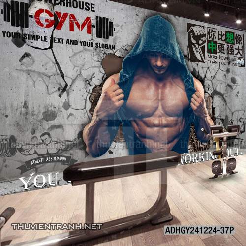 Tranh dán tường Phòng tập Gym - Kết quả tìm kiếm tranh tường