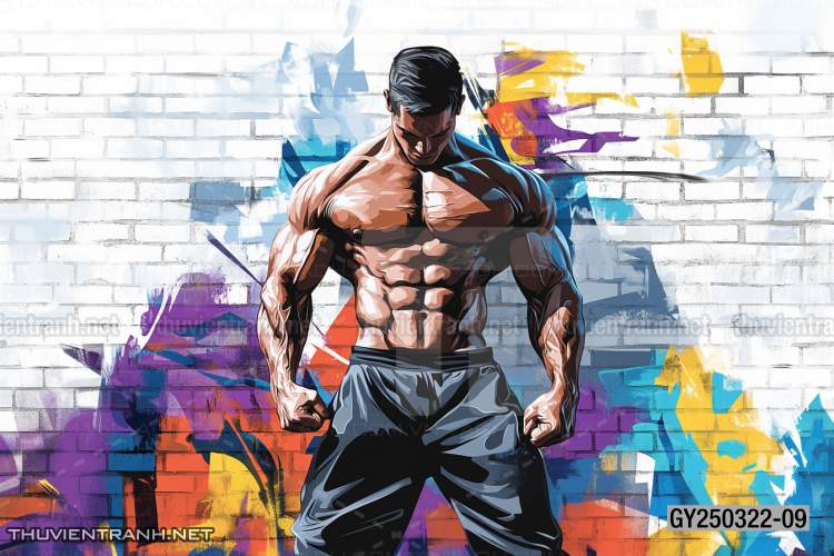 Tranh dán tường Thể Hình, Tranh tường CLUB GYM - Kết quả tìm kiếm tranh tường