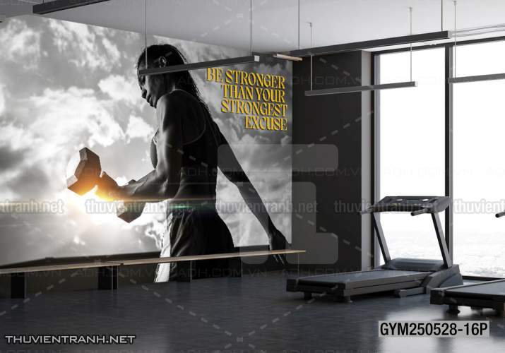 Tranh tường phòng GYM, tranh dán club Thể Hình - Kết quả tìm kiếm tranh tường
