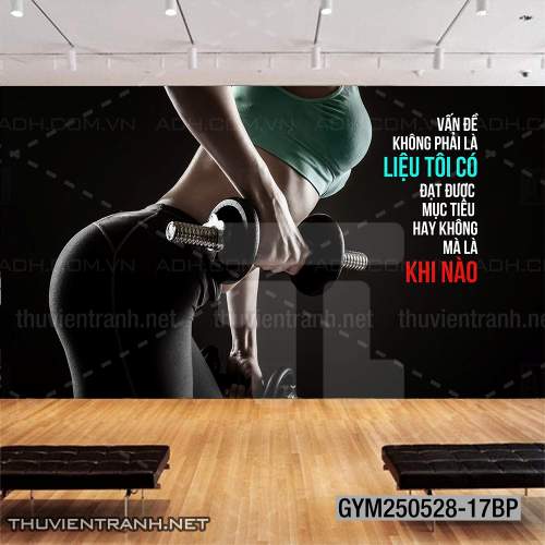Tranh tường phòng GYM, tranh dán club Thể Hình - Kết quả tìm kiếm tranh tường