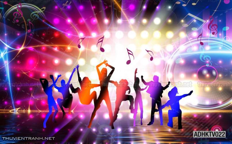  Tranh dán tường quán Karaoke - Tranh tường chất lượng cao