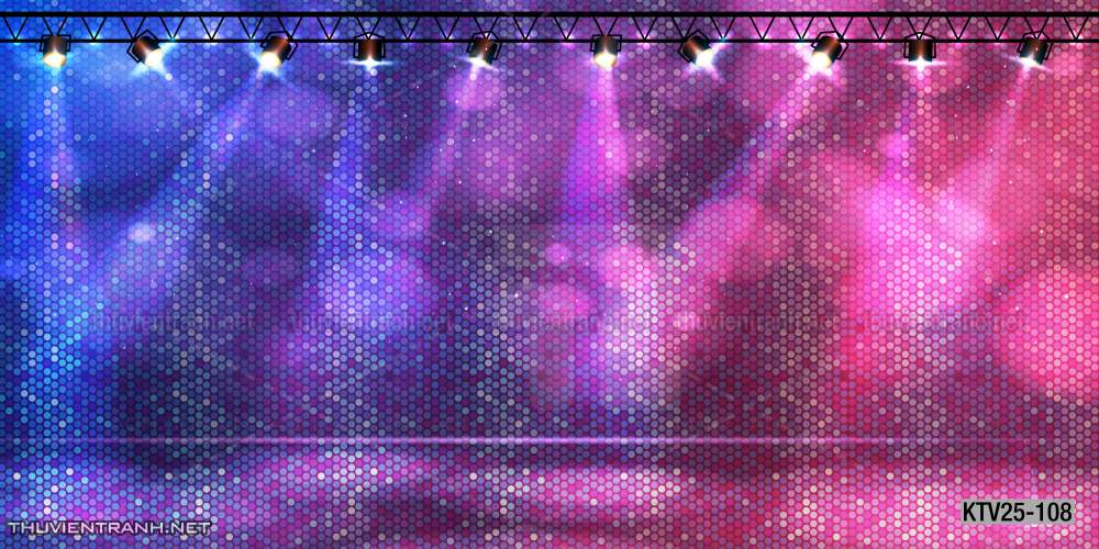  Tranh dán tường quán Karaoke, nền tường karaoke - Tranh tường chất lượng cao