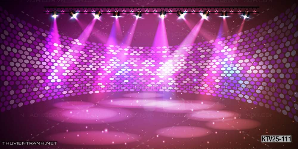  Tranh dán tường quán Karaoke, nền tường karaoke - Tranh tường chất lượng cao