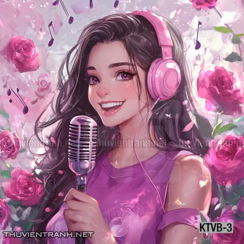  Tranh dán tường quán Karaoke,  tranh dán tường MUSIC BOX - Tranh tường chất lượng cao