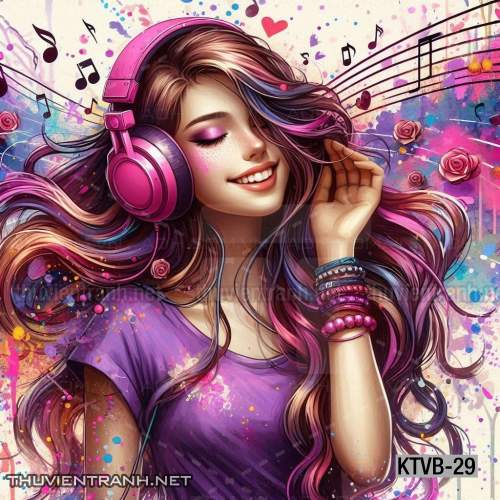  Tranh dán tường quán Karaoke,  tranh dán tường MUSIC BOX - Tranh tường chất lượng cao