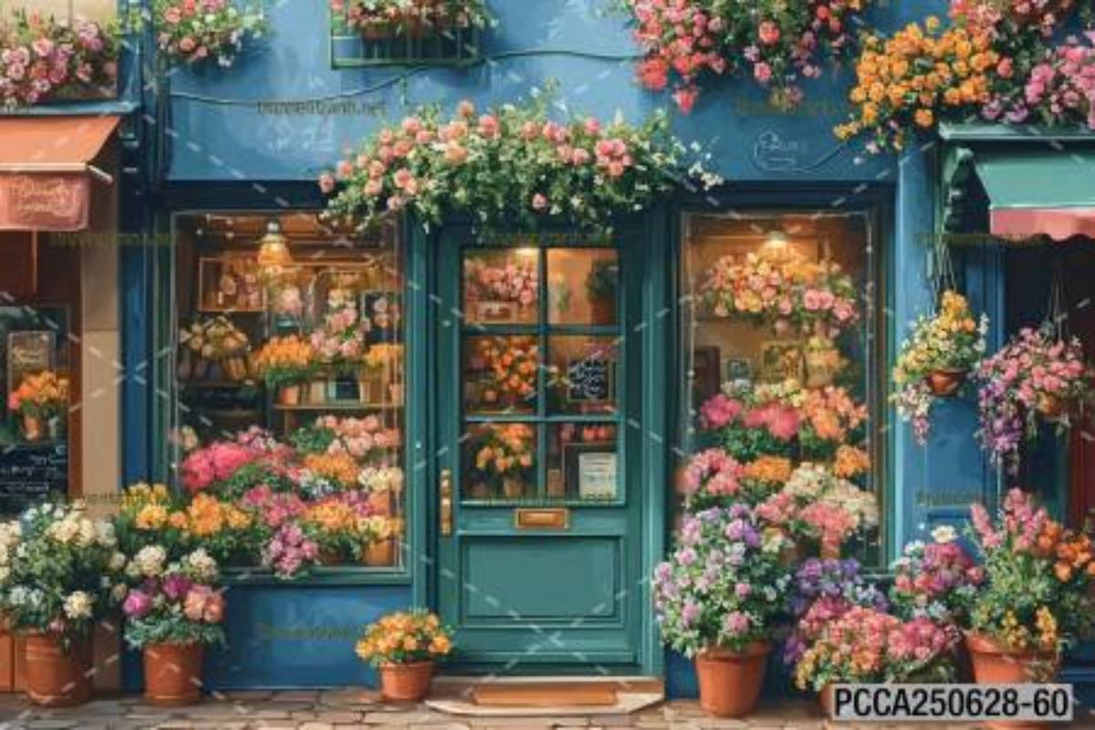 Tranh dán tường con phố xinh đẹp  châu Âu, Quán cà phê Châu Âu - Kết quả tìm kiếm tranh tường
