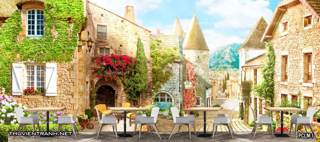 Tranh Phong Cảnh nước Ý, Tranh phong cảnh 3D, Phong cảnh Địa Trung Hải - Kết quả tìm kiếm tranh tường