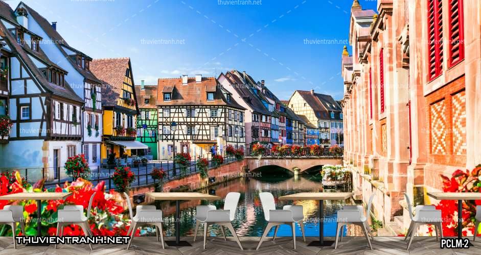 Tranh Phong Cảnh nước Ý, Tranh phong cảnh 3D, Phong cảnh Địa Trung Hải - Kết quả tìm kiếm tranh tường