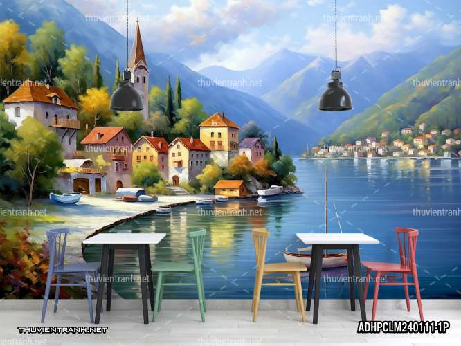  Tranh Phong Cảnh nước Ý, Tranh phong cảnh 3D, Phong cảnh Địa Trung Hải - Kết quả tìm kiếm tranh tường