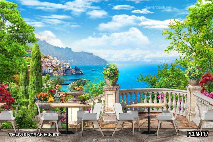 Tranh Phong Cảnh nước Ý, Tranh phong cảnh 3D, Phong cảnh Địa Trung Hải - Kết quả tìm kiếm tranh tường