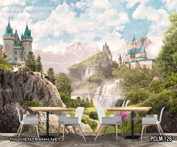 Tranh Phong Cảnh nước Ý, Tranh phong cảnh 3D, Phong cảnh Địa Trung Hải - Kết quả tìm kiếm tranh tường