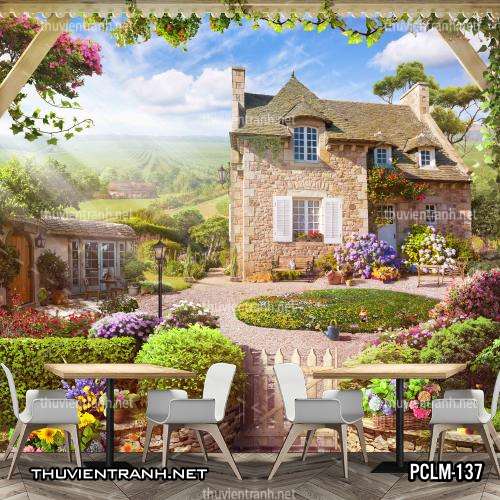 Tranh Phong Cảnh nước Ý, Tranh phong cảnh 3D, Phong cảnh Địa Trung Hải - Kết quả tìm kiếm tranh tường