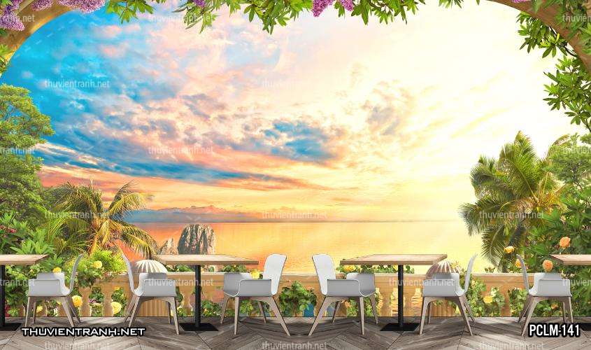 Tranh Phong Cảnh nước Ý, Tranh phong cảnh 3D, Phong cảnh Địa Trung Hải - Kết quả tìm kiếm tranh tường