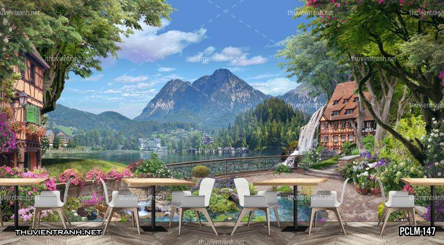 Tranh Phong Cảnh nước Ý, Tranh phong cảnh 3D, Phong cảnh Địa Trung Hải - Kết quả tìm kiếm tranh tường
