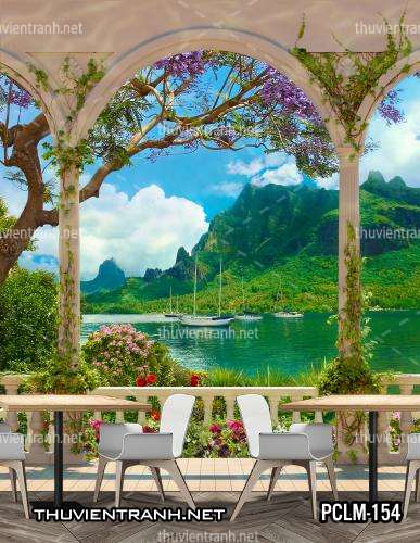 Tranh Phong Cảnh nước Ý, Tranh phong cảnh 3D, Phong cảnh Địa Trung Hải - Kết quả tìm kiếm tranh tường