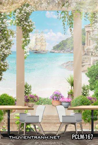 Tranh Phong Cảnh nước Ý, Tranh phong cảnh 3D, Phong cảnh Địa Trung Hải - Kết quả tìm kiếm tranh tường