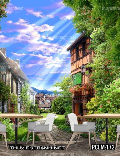 Tranh Phong Cảnh nước Ý, Tranh phong cảnh 3D, Phong cảnh Địa Trung Hải - Kết quả tìm kiếm tranh tường