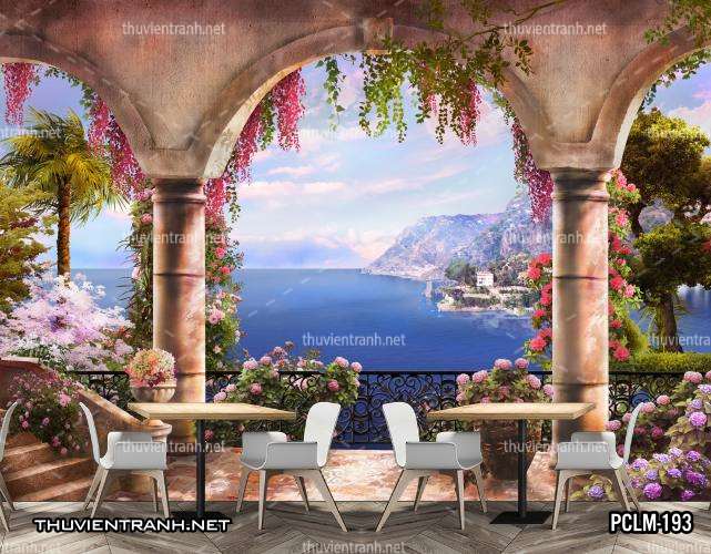 Tranh Phong Cảnh nước Ý, Tranh phong cảnh 3D, Phong cảnh Địa Trung Hải - Kết quả tìm kiếm tranh tường