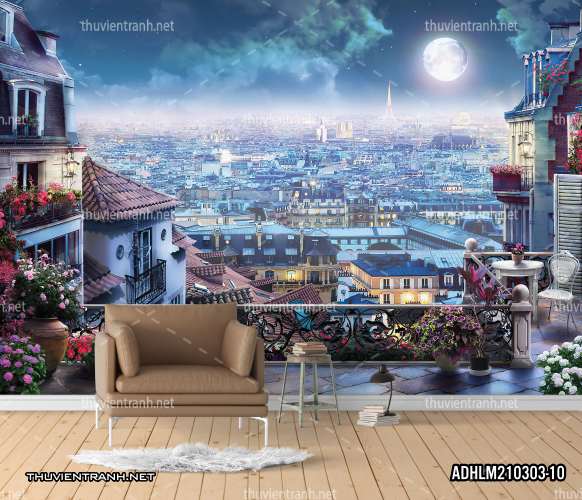 Tranh Phong Cảnh thành phố ven biển Địa Trung Hải - Kết quả tìm kiếm tranh tường