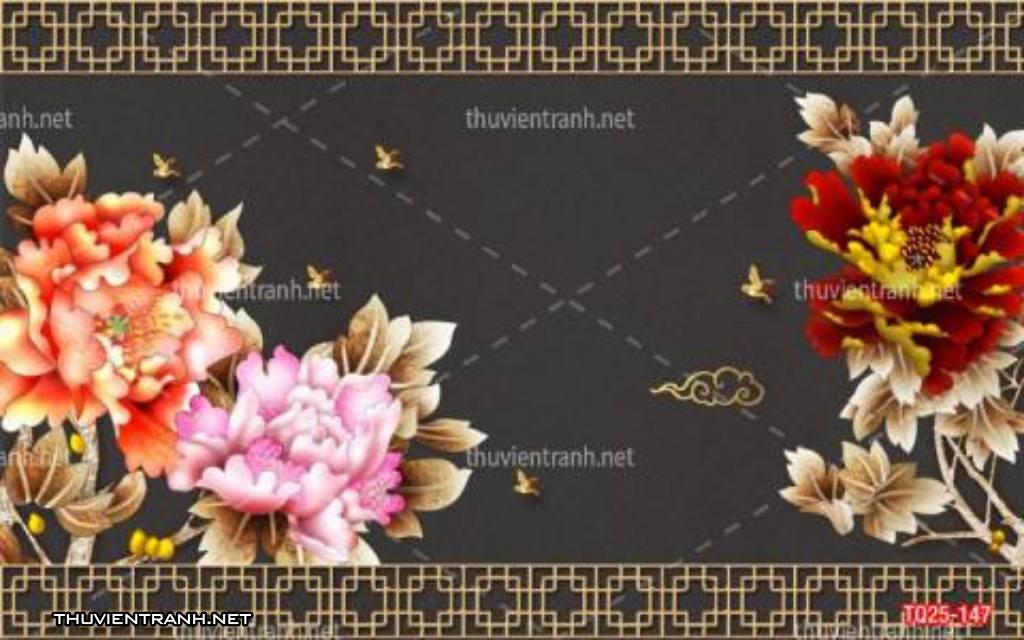 Tranh trang trí họa tiết 3D, tranh trang trí hoa lá 3D - Kết quả tìm kiếm tranh tường