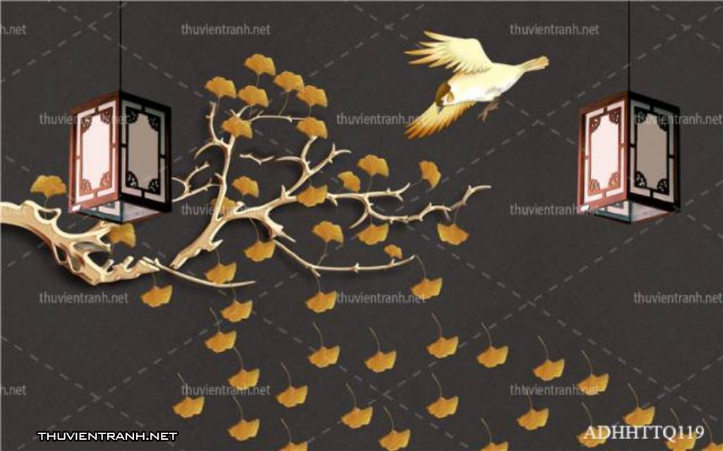 Tranh 3D nền tường phào chỉ và họa tiết trang trí thiên nhiên - Kết quả tìm kiếm tranh tường