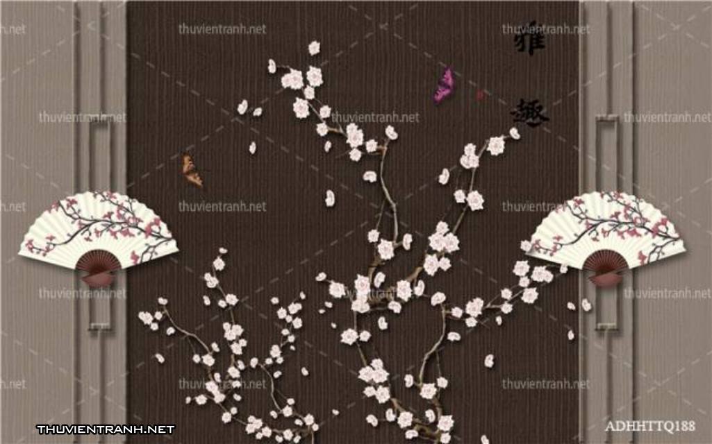 Tranh 3D nền tường phào chỉ và họa tiết trang trí thiên nhiên - Kết quả tìm kiếm tranh tường