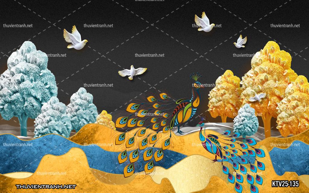 Tranh Phong Cảnh 3D giả đá cẩm thạch - Kết quả tìm kiếm tranh tường