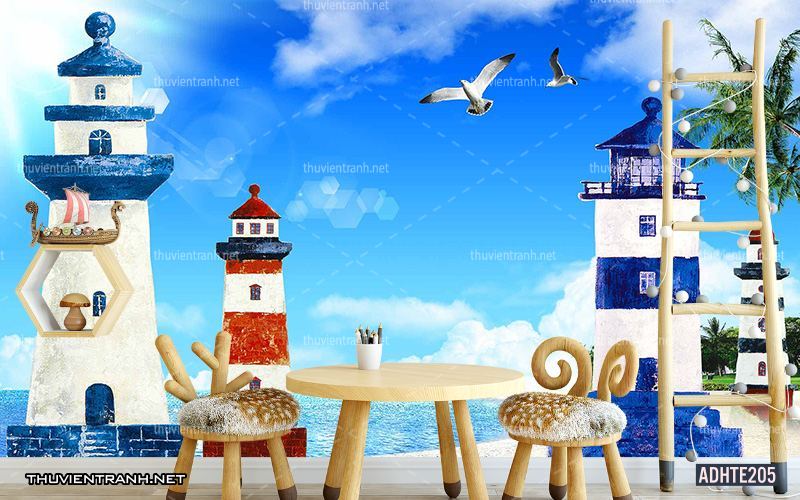 Tranh dán tường trang trí phòng ngủ trẻ em - Kết quả tìm kiếm tranh tường