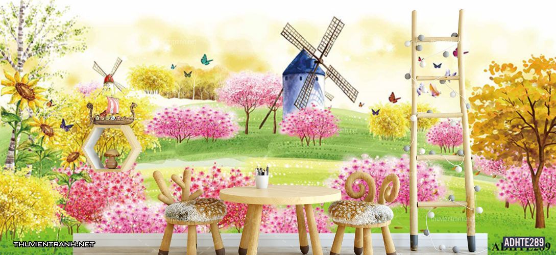 Tranh dán tường trang trí phòng ngủ trẻ em - Kết quả tìm kiếm tranh tường