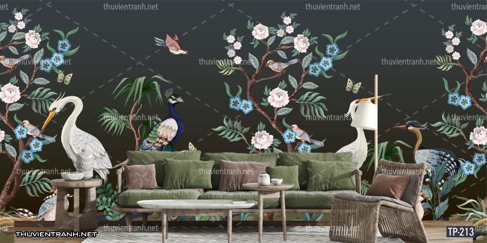 Tranh dán tường Hoa lá nhiệt đới, Tropical Leaves - Kết quả tìm kiếm tranh tường