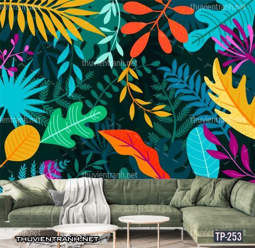 Tranh dán tường Hoa lá nhiệt đới, Tropical Leaves - Kết quả tìm kiếm tranh tường