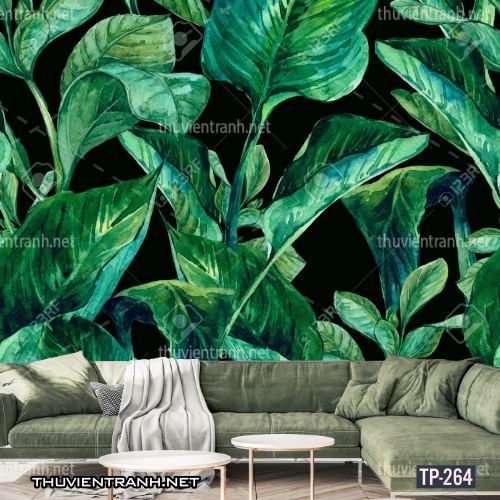 Tranh dán tường Hoa lá nhiệt đới, Tropical Leaves - Kết quả tìm kiếm tranh tường