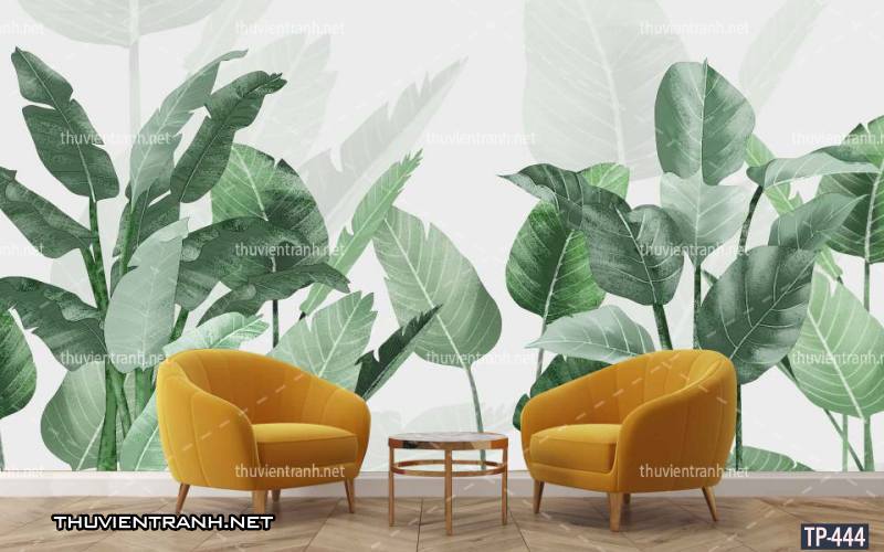Tranh dán tường Hoa lá nhiệt đới, Tropical Leaves - Tranh tường chất lượng cao