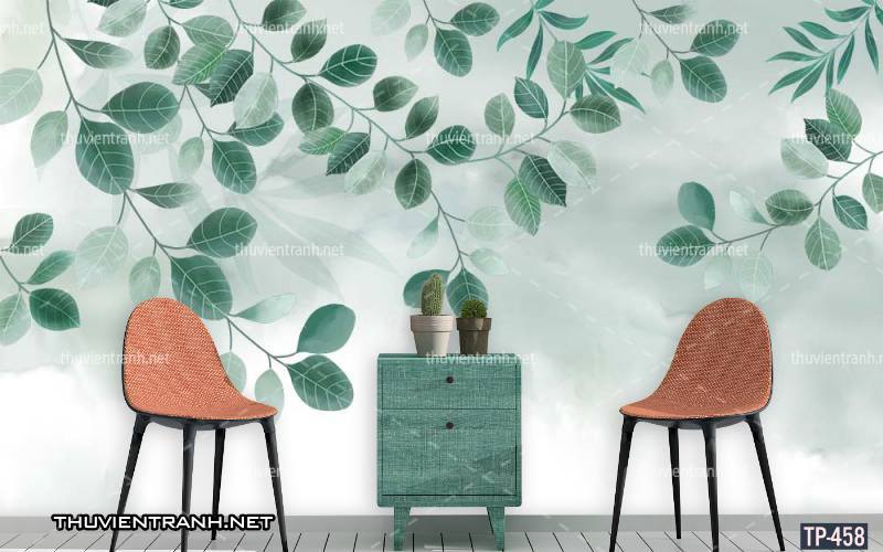Tranh dán tường Hoa lá nhiệt đới, Tropical Leaves - Tranh tường chất lượng cao