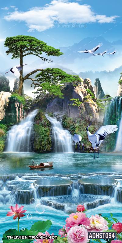 Tranh thác nước khổ dọc, tranh thác nước size đứng - Kết quả tìm kiếm tranh tường
