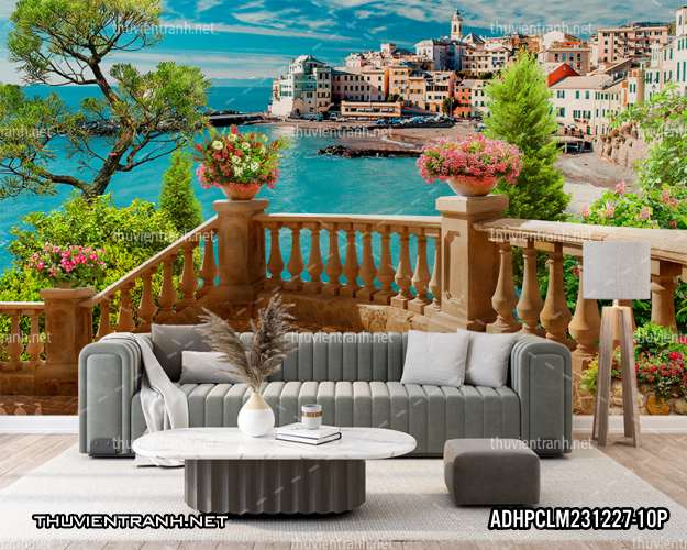 Tranh dán tường 3D Phong Cảnh-ADHPCLM231227-10P - Tranh tường chất lượng cao